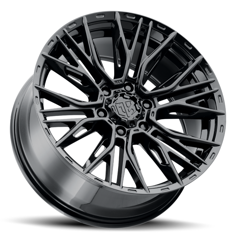 MTX Gangstar Gloss Black 20x9in / 6x135 BP / 18mm Offset / 87.1mm Bore