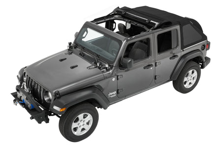Bestop 18-26 Jeep Wrangler JL 4-Door Trektop (Black Diamond)