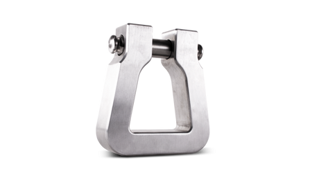 Body Armor 4x4 Mega D-Ring Machined Silver Single