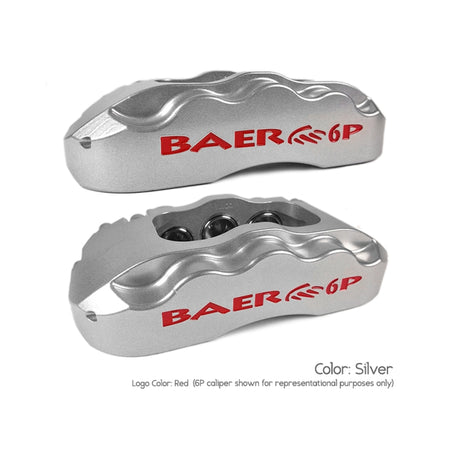Baer Brakes 64-72 Buick Skylark STD Studs 13in SS4 Front SDZ Brake Kit - Silver