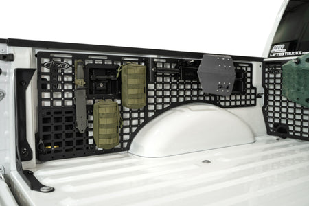ADD 2021+ Ford F150 Raptor 66in Bed Side Molle Panels - Driver Front