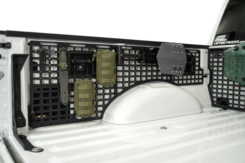 ADD 2021+ Ford F150 Raptor 66in Bed Cab Molle Panels - Driver Side
