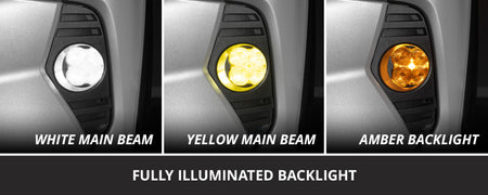 Diode Dynamics 19-22 Toyota RAV4 SS3 Add-On Fog Lamp Kit - Yellow Sport