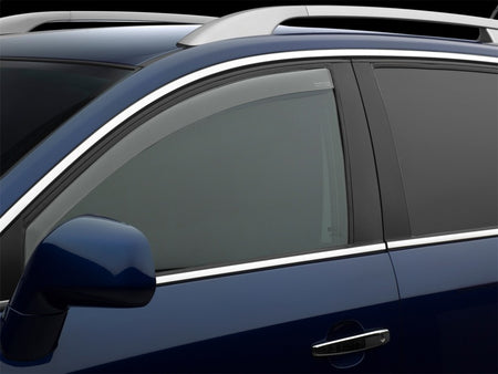 WeatherTech 19-23 Ford Ranger Rear Side Window Deflectors - Dark Tint