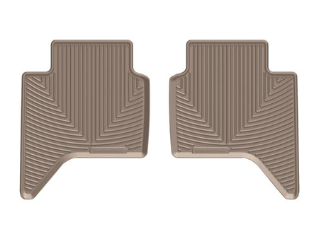 WeatherTech 19-25 Ford Ranger 2nd Row Rear All-Weather Floor Mats - Black