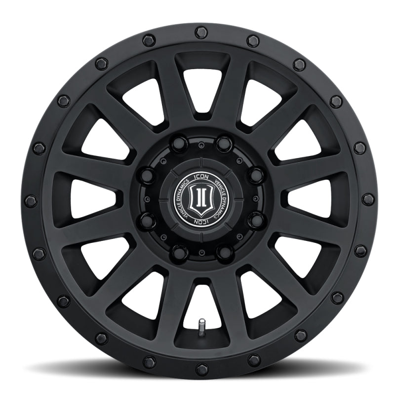 ICON Compression HD 18x9 / 8x180 / 12 mm / 5.5in BS Double Black Wheel