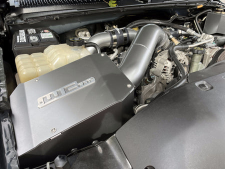 Wehrli 01-04 GM Duramax LB7 4in Intake Kit - Bengal Silver