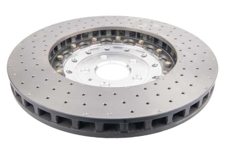 DBA 14-18 Audi RS7 Iron Rotors Front 5000 Series Drilled & Slotted Rotor w/Silver Hat