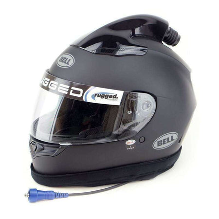 Rugged Radios Bell Qualifier Top Air Pumper Prerunner - UTV Play Helmet Wired OFFROAD Extra Small