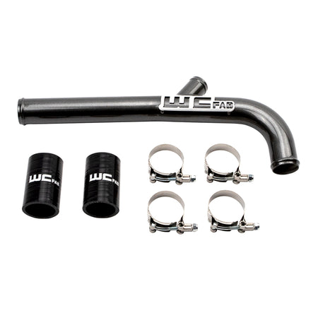 Wehrli 13-15 Cummins 6.7L (Dual Radiator) Upper Coolant Pipe - Sparkle Copper