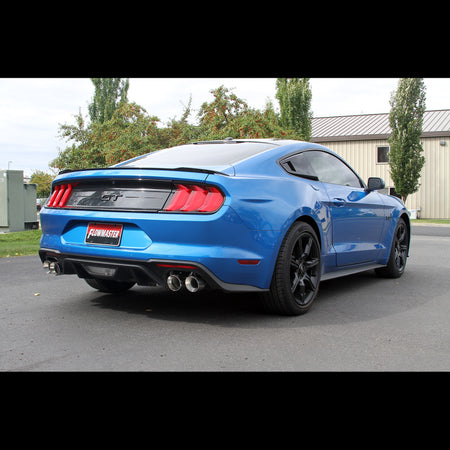 Flowmaster 18-23 Mustang 5.0L American Thunder Axle-Back Exhaust System (w/Valves)