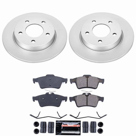 Power Stop 06-13 Mazda 3 Rear Z23 Coated Brake Kit