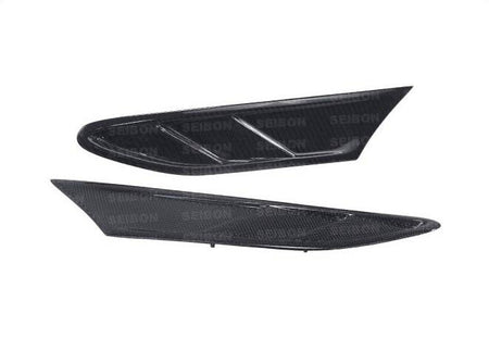 Seibon 08-14 Subaru STI Carbon Fiber Fender Caps