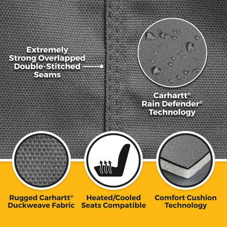 Covercraft 23-26 Toyota Corolla Carhartt PrecisionFit Custom Second Row Seat Covers