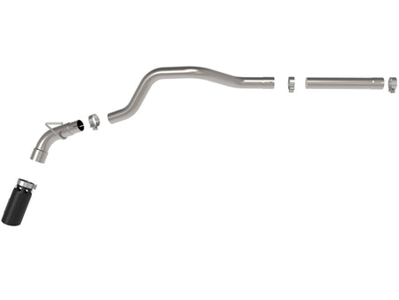 aFe LARGE BORE HD 3in 409-SS DPF-Back Exhaust w/Black Tip 14-18 RAM 1500 EcoDiesel V6-3.0L (td)