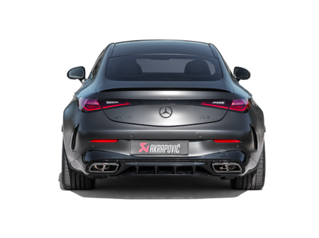 Akrapovic 24-26 Mercedes Benz CLE 53 4MATIC / Cabriolet (C236 / A236) Titanium Slip On Exhaust