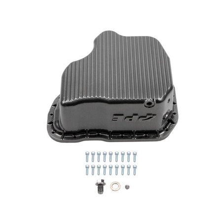 Wehrli 11-16 GM Duramax WCFab X PPE High Capacity Aluminum Oil Pan - Kiwi Green