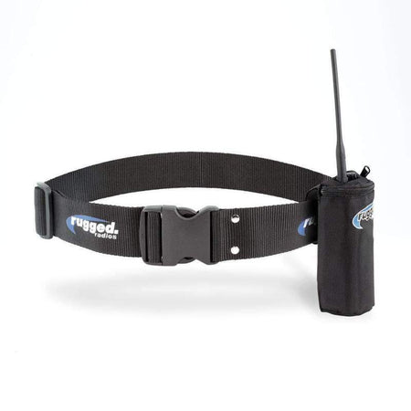 Rugged Radios Comm Belt / Bag Combo for Moto & Circle Track Racing Large - Fits Waists Up to 36