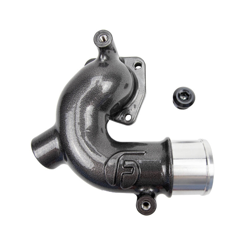 Wehrli 98-18 Cummins 5.9L/6.7L WCFab X Fleece Thermostat Housing - Sparkle Bomber Orange