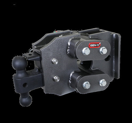 Gen-Y Victory Lane Torsion-Flex Channel Mount Class C Toterhome Hitch (5.5K-7.5K TW)