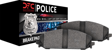 DFC 13-19 Ford Taurus (Excl SHO) Front Police Brake Pads and Hardware Kit