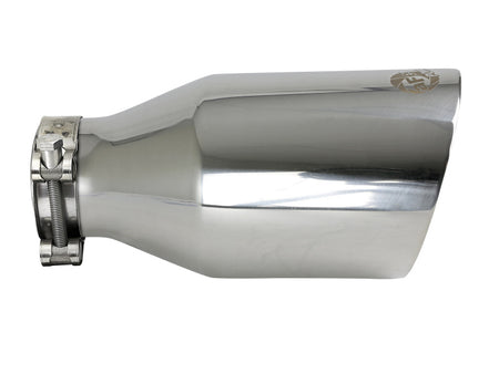 aFe MACH Force-Xp Universal Exhaust Tip 2-1/2 IN Inlet x 4-1/2 IN Outlet x 9 IN L