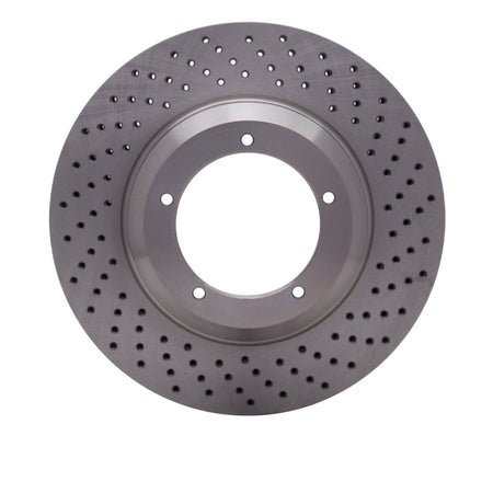 DFC 82-89 Porsche 911 Right Front Drilled Brake Rotor