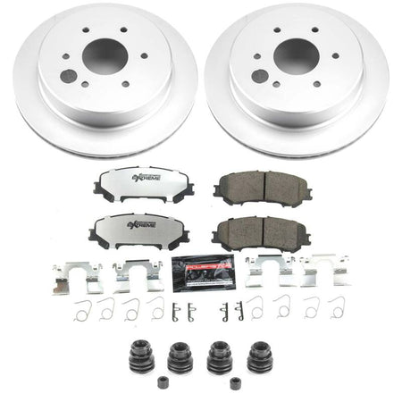 Power Stop 17-24 Nissan TITAN Rear Z36 Coated Truck & Tow Brake Kit