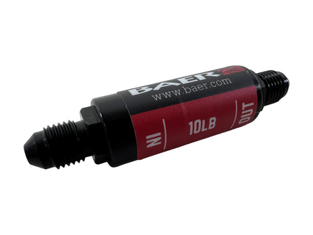 Baer Brakes Residual Valve - 10LB, -3AN Fittings