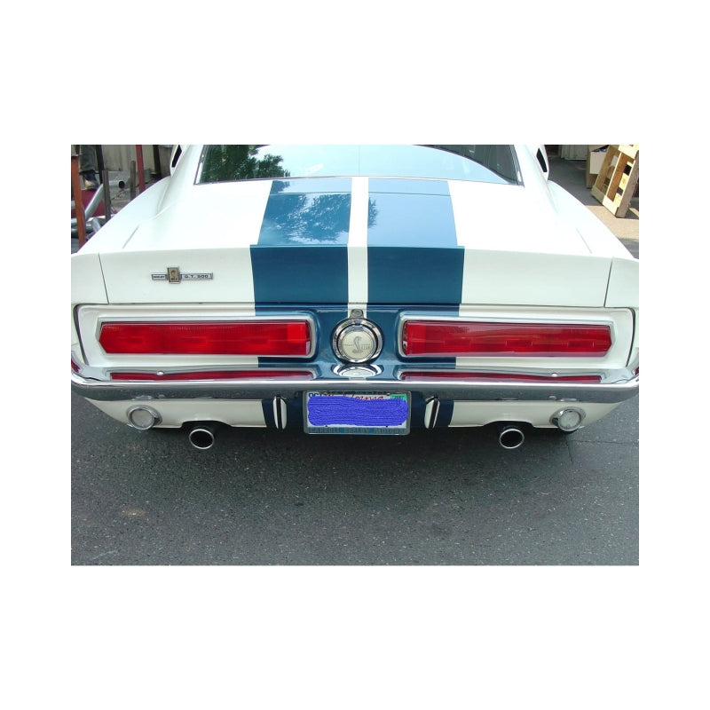 Flowmaster 67-70 Mustang American Thunder THRU VALANCE SS Crossmember-Back Exhaust System