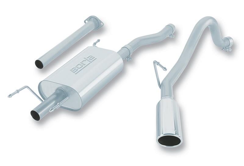 Borla 05-12 Toyota Tacoma 4.0L AT/MT 2/4WD CC/SH  EC/LB 2&4Dr Catback Exhaust