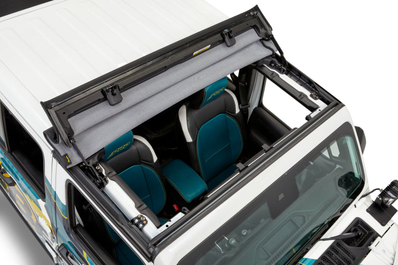 Bestop 20-26 Jeep Gladiator / 18-26 Wrangler JL Sunrider For Hardtop (Black Diamond)