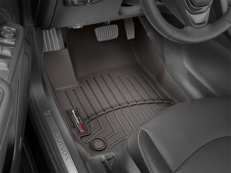 WeatherTech 2019+ Cadillac XT4 Front FloorLiner - Cocoa