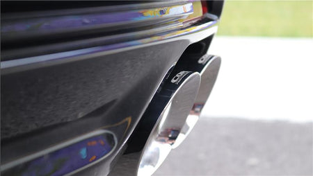 Corsa 16-19 Cadillac ATS 3.6T 4in Inlet / 4in Outlet Twin Polished Tip Kit (For Corsa Exhaust Only)