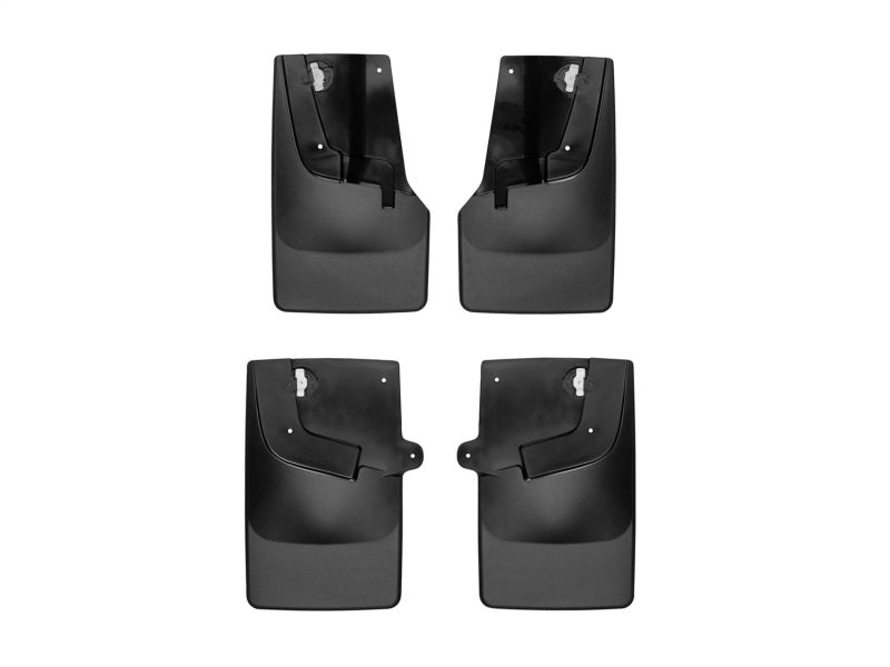 WeatherTech 2017+ Chevrolet Colorado No Drill Mudflaps - Black
