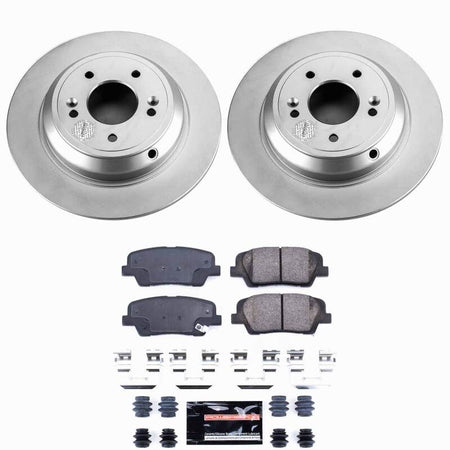 Power Stop 19-23 Genesis G70 Rear Z23 Coated Brake Kit
