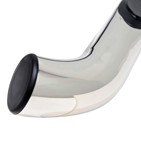Westin 24-26 Toyota Tacoma Xtra Cab E-Series 3 Nerf Step Bars Stainless Steel