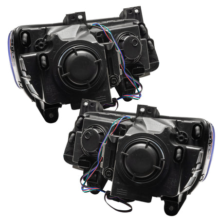 Oracle 11-14 Chrysler 300C SMD HL - Black - NON HID - ColorSHIFT DRL - ColorSHIFT