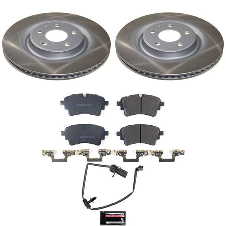 Power Stop 20-25 Audi A4 Allroad Rear Semi-Coated Rotor Kit