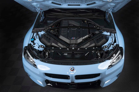 Dinan 21-27 BMW M2/M3/M4 (G80/G82/G87) Matte Carbon Fiber Engine Cover w/Gloss Accents