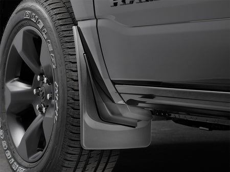 WeatherTech 2025 Dodge RAM 1500 No Drill Front & Rear MudFlaps - Black