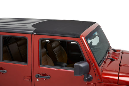 Bestop 07-18 Jeep Wrangler JK Sunrider For Hardtop (Premium Black Twill 2-Door Or 4-Door)