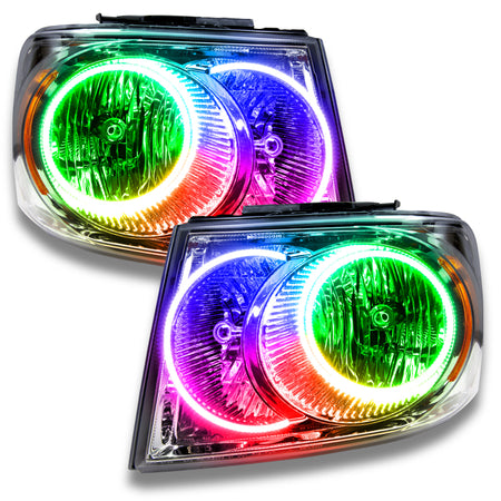 Oracle 07-09 Dodge Durango SMD HL - Chrome - ColorSHIFT