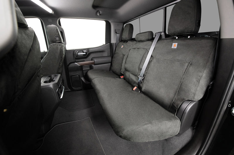 Covercraft 21-25 Ford F150 Carhartt Super Dux SeatSaver Front Row Custom Seat Cover - Gravel