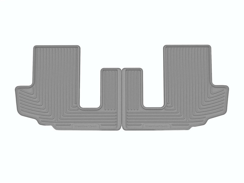 WeatherTech 2020+ Toyota Highlander Rear Rubber Mats - Grey