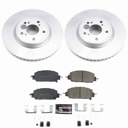 Power Stop 17-25 Honda CR-V Front Z23 Coated Brake Kit