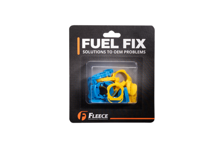 Fleece Performance Universal 11-26 Ford Powerstroke 6.7L Fuel Line Retaining Clips - 14 Pack