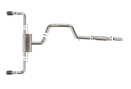aFe 22-24 Volkswagen GTI MACH Force-Xp 3 to 2-1/2 IN Stainless Steel Cat-Back Exhaust w/Carbon Tips