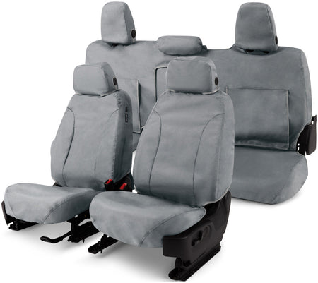 Covercraft 10-15 Mercedes-Benz Sprinter Endura Waterproof SeatSaver Custom Frt Row Seat Covers-Grey