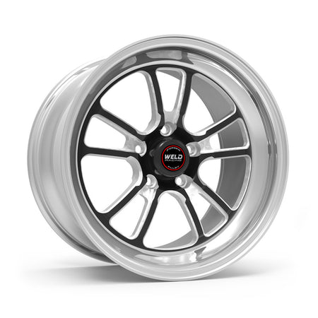 Weld S70 17x5 / 5x120mm BP / 3.3in. BS Black Wheel (Medium Pad) - Non-Beadlock